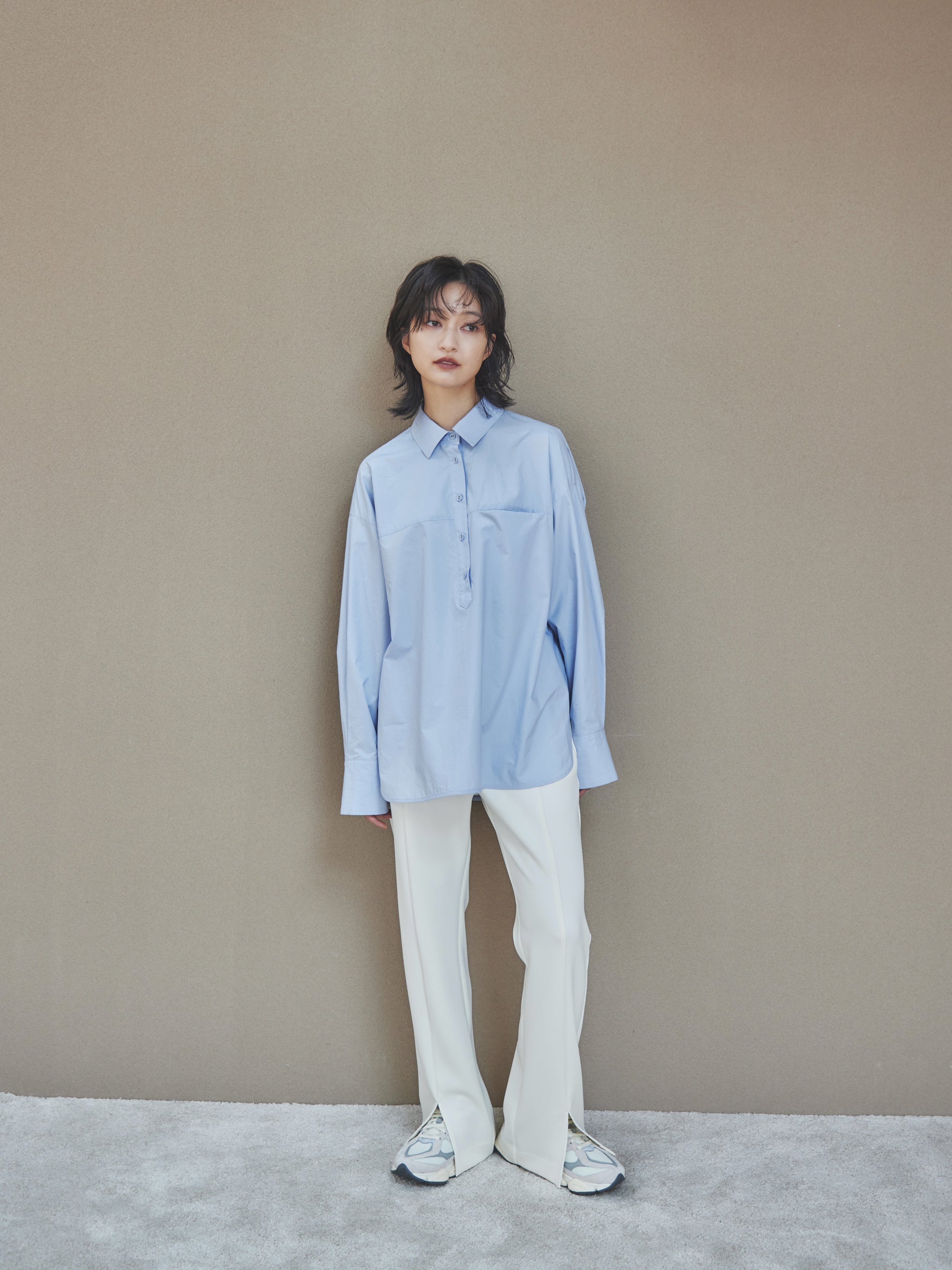 Cotton silk over shirt