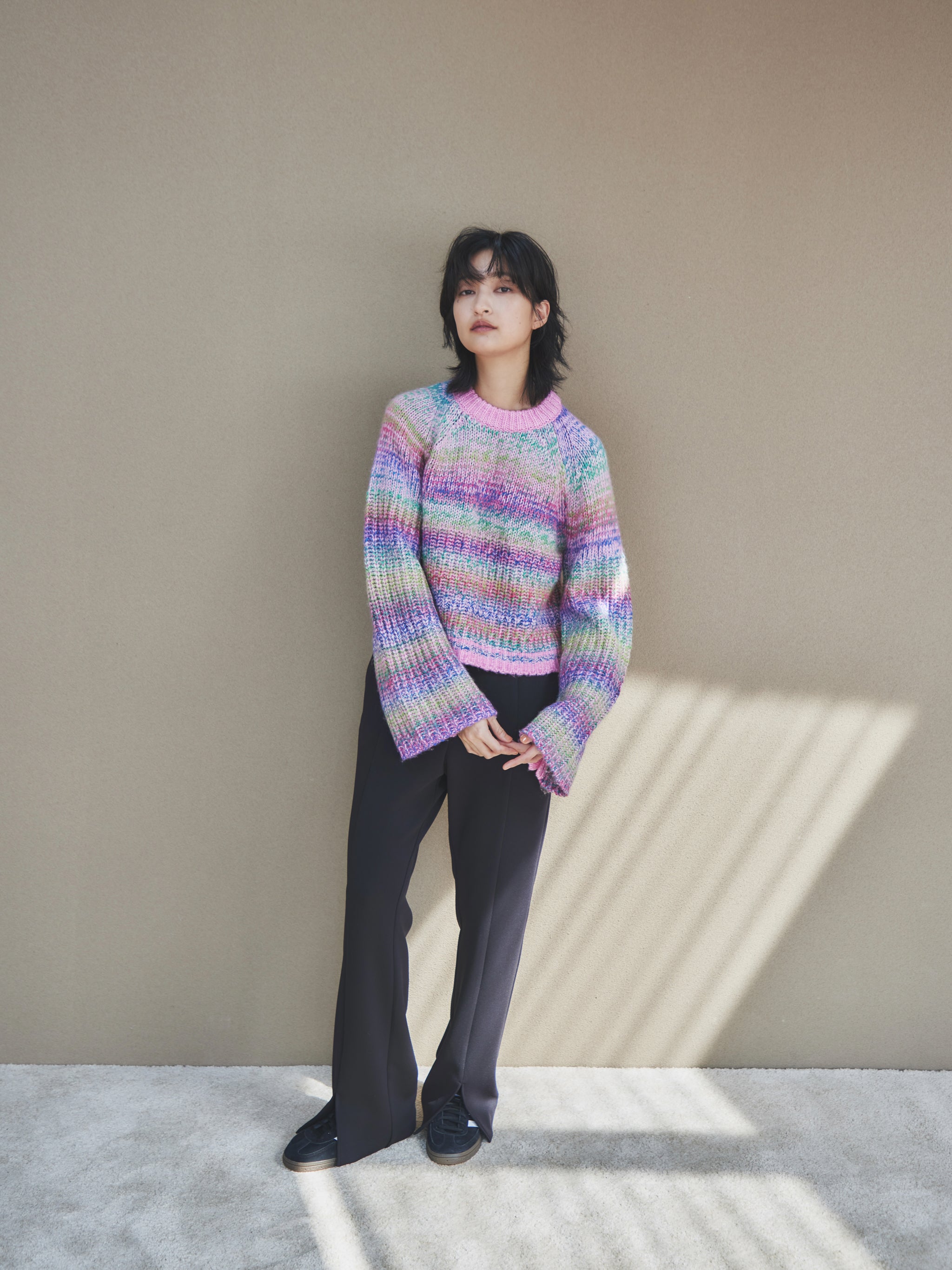 Mix Knit Pullover