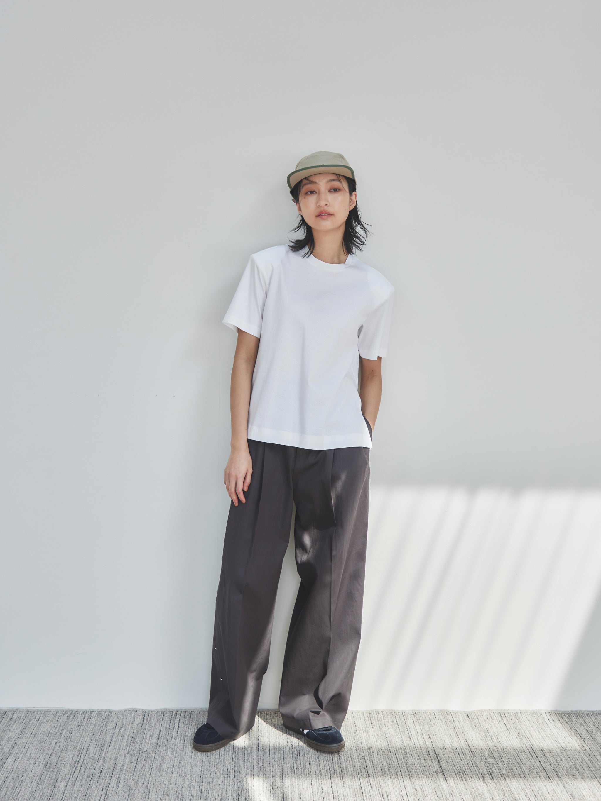 Side slit buggy pants