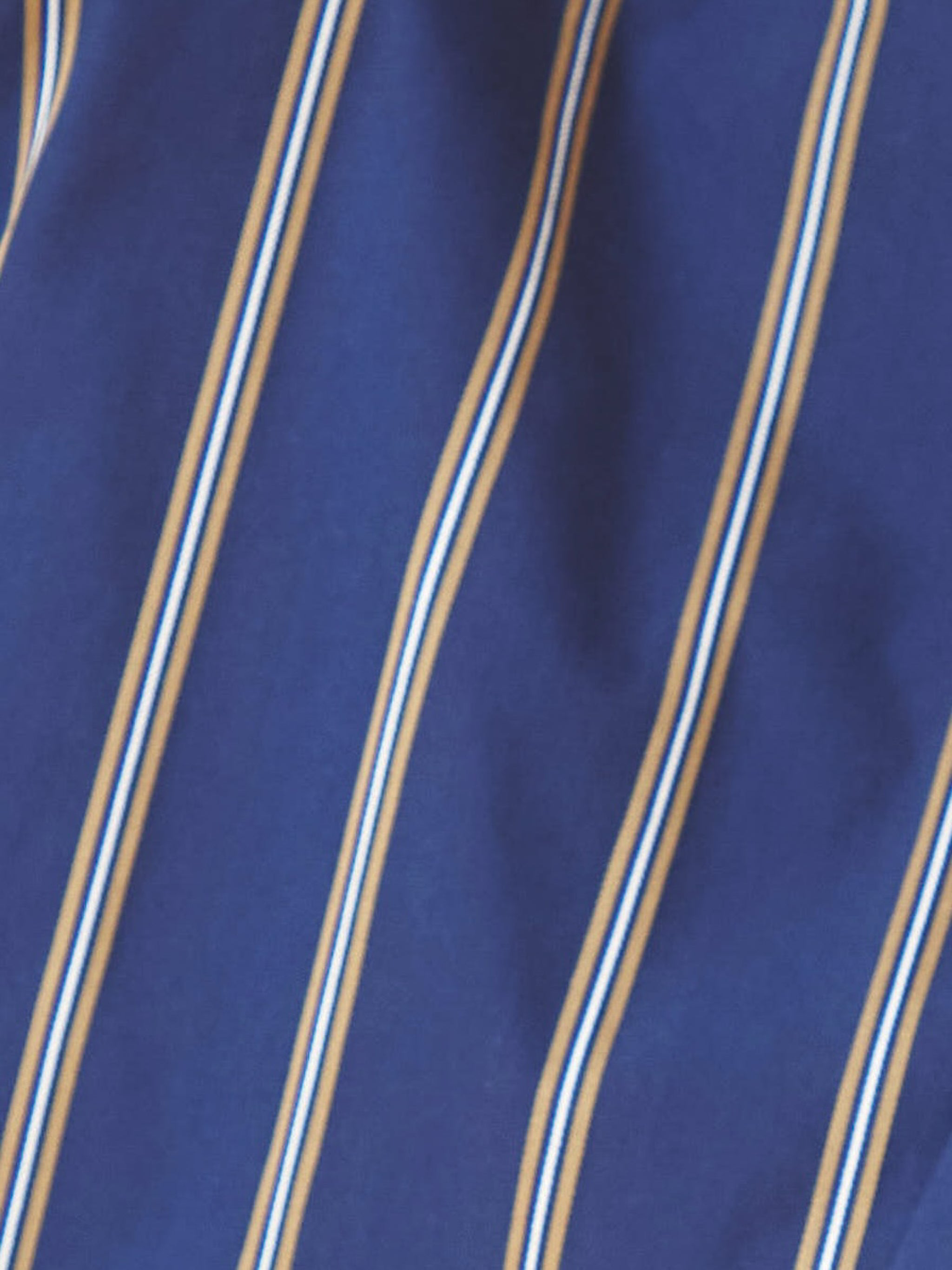 Tie set stripe shirt