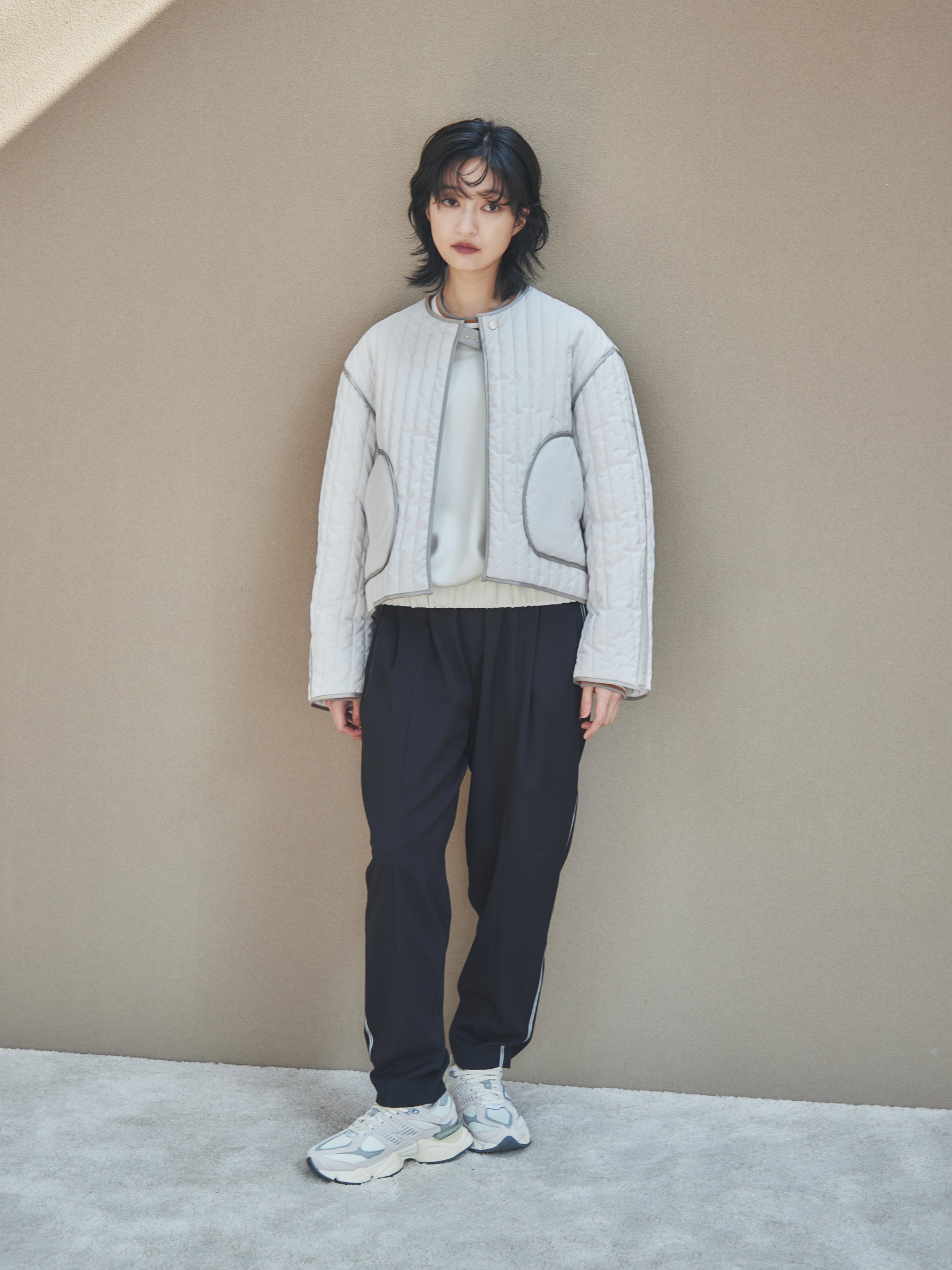 Quilting blouson