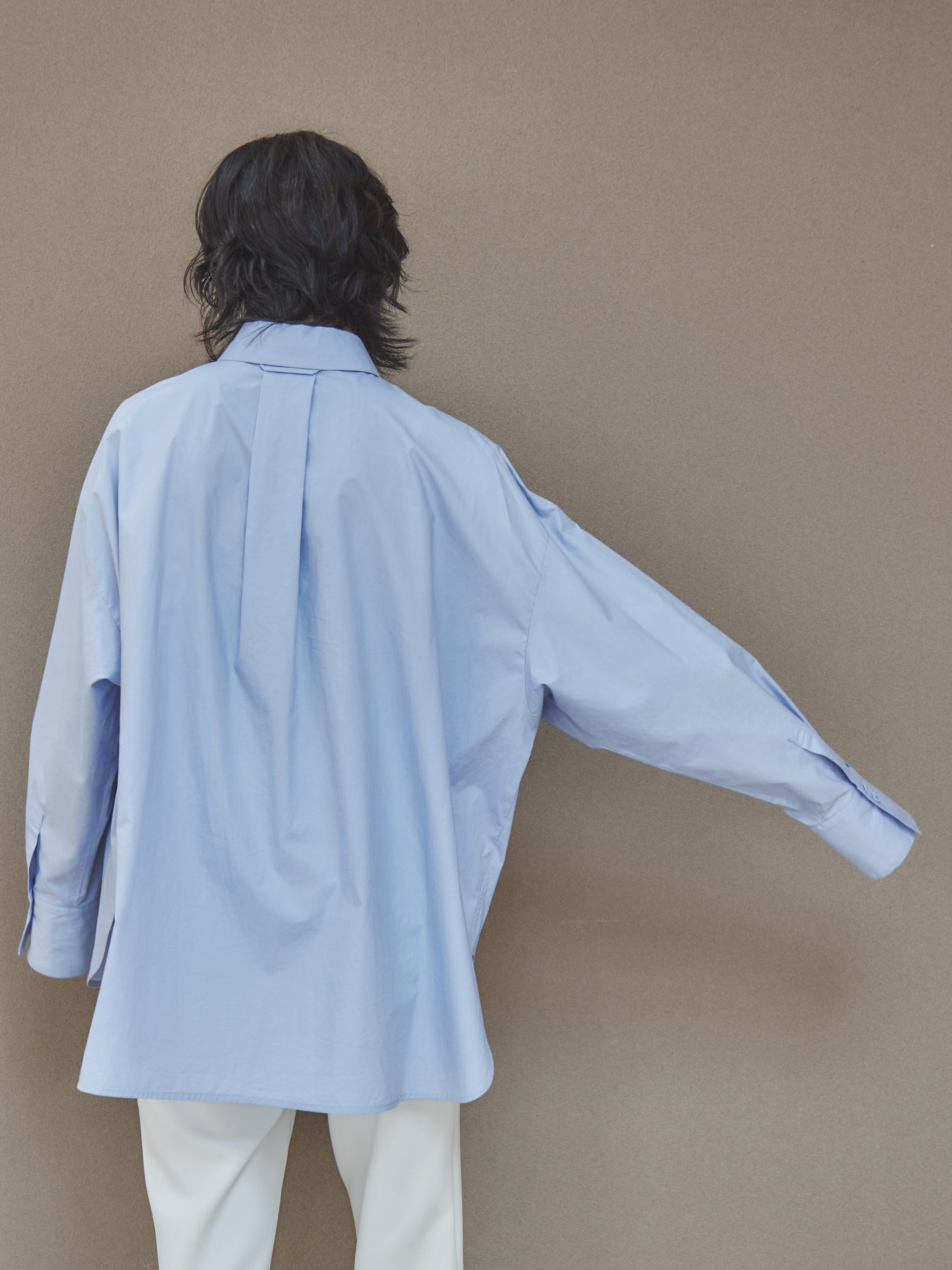 Cotton silk over shirt