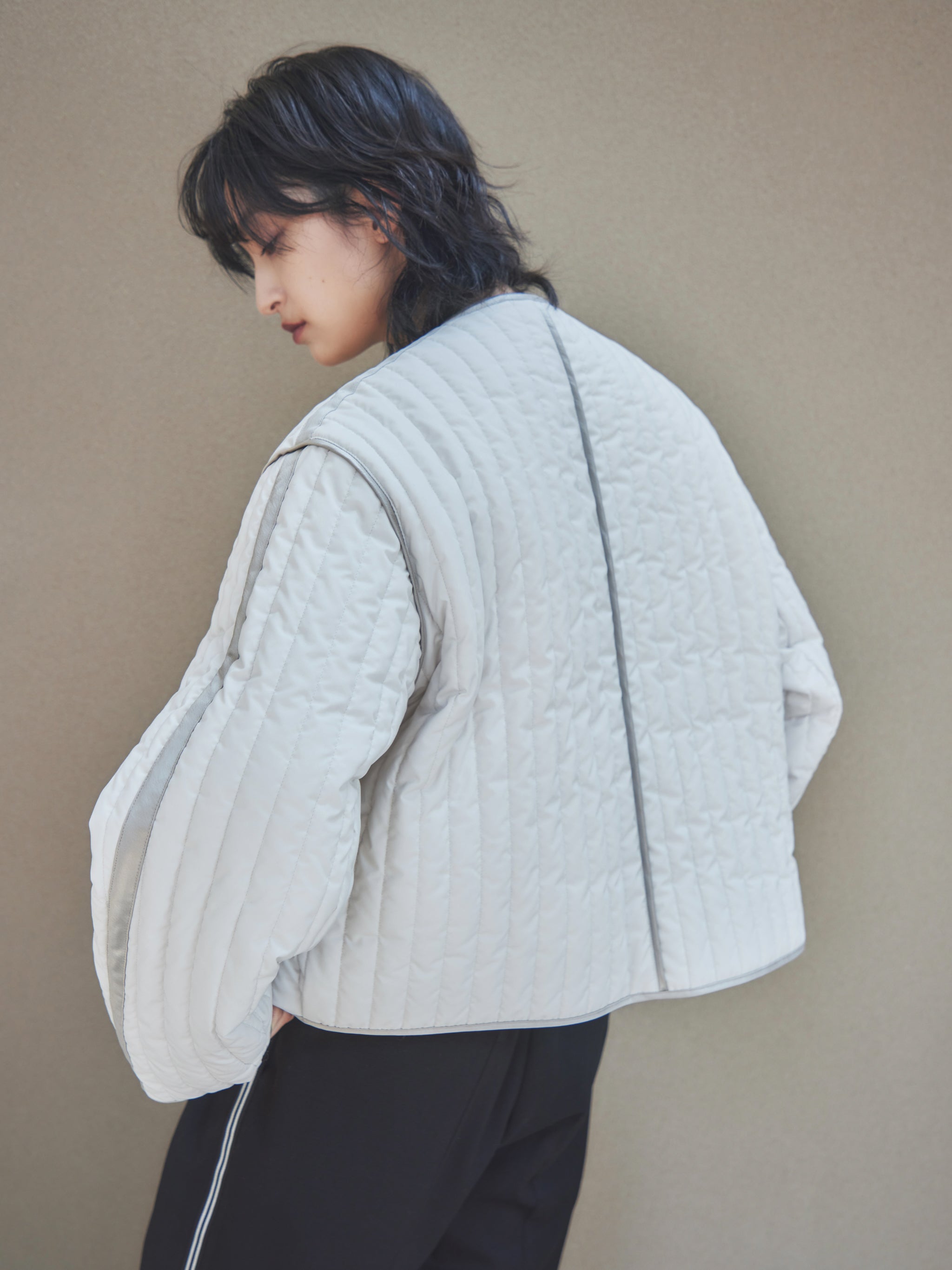 Quilting blouson
