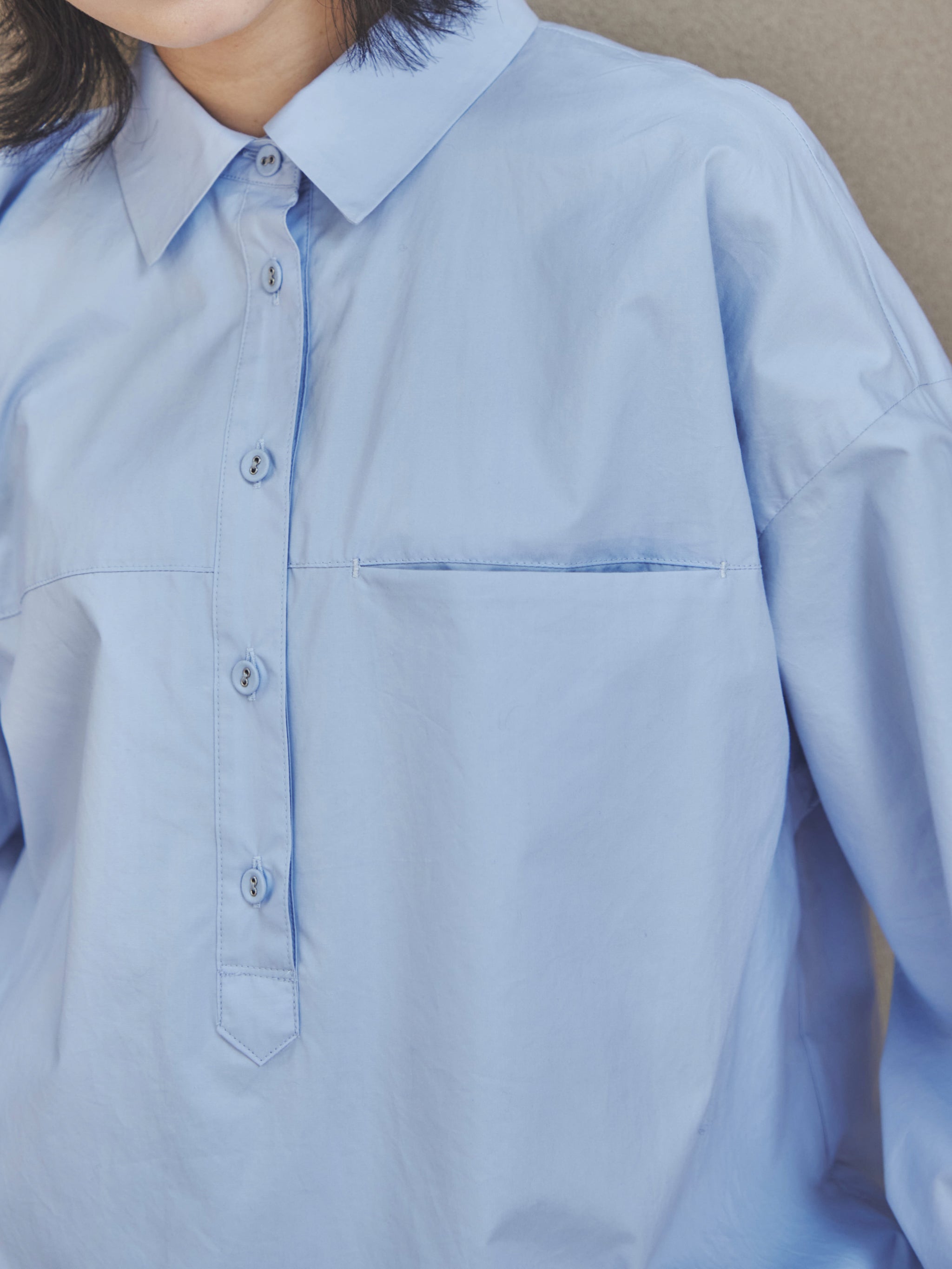 Cotton silk over shirt