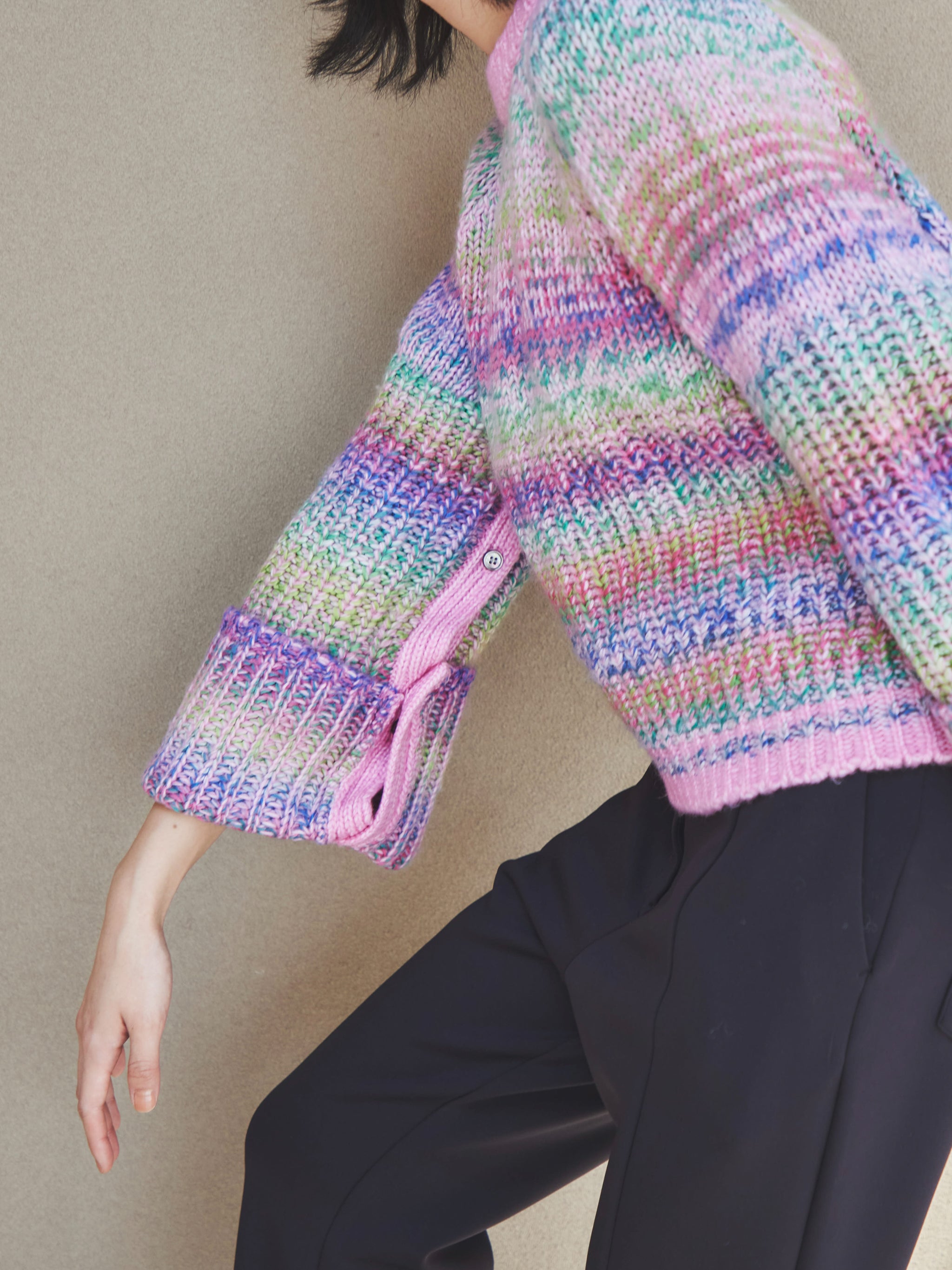 Mix Knit Pullover