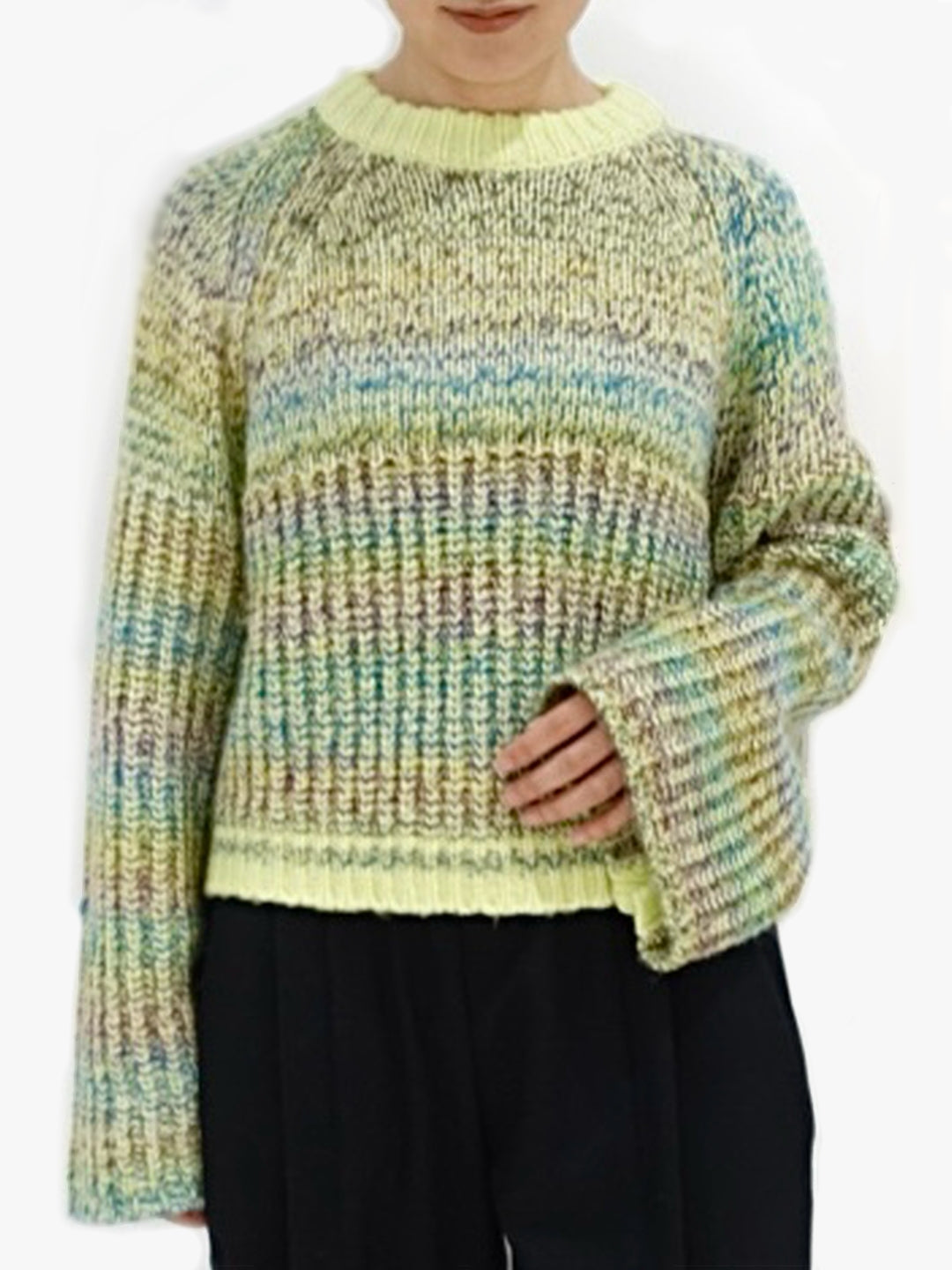 Mix Knit Pullover