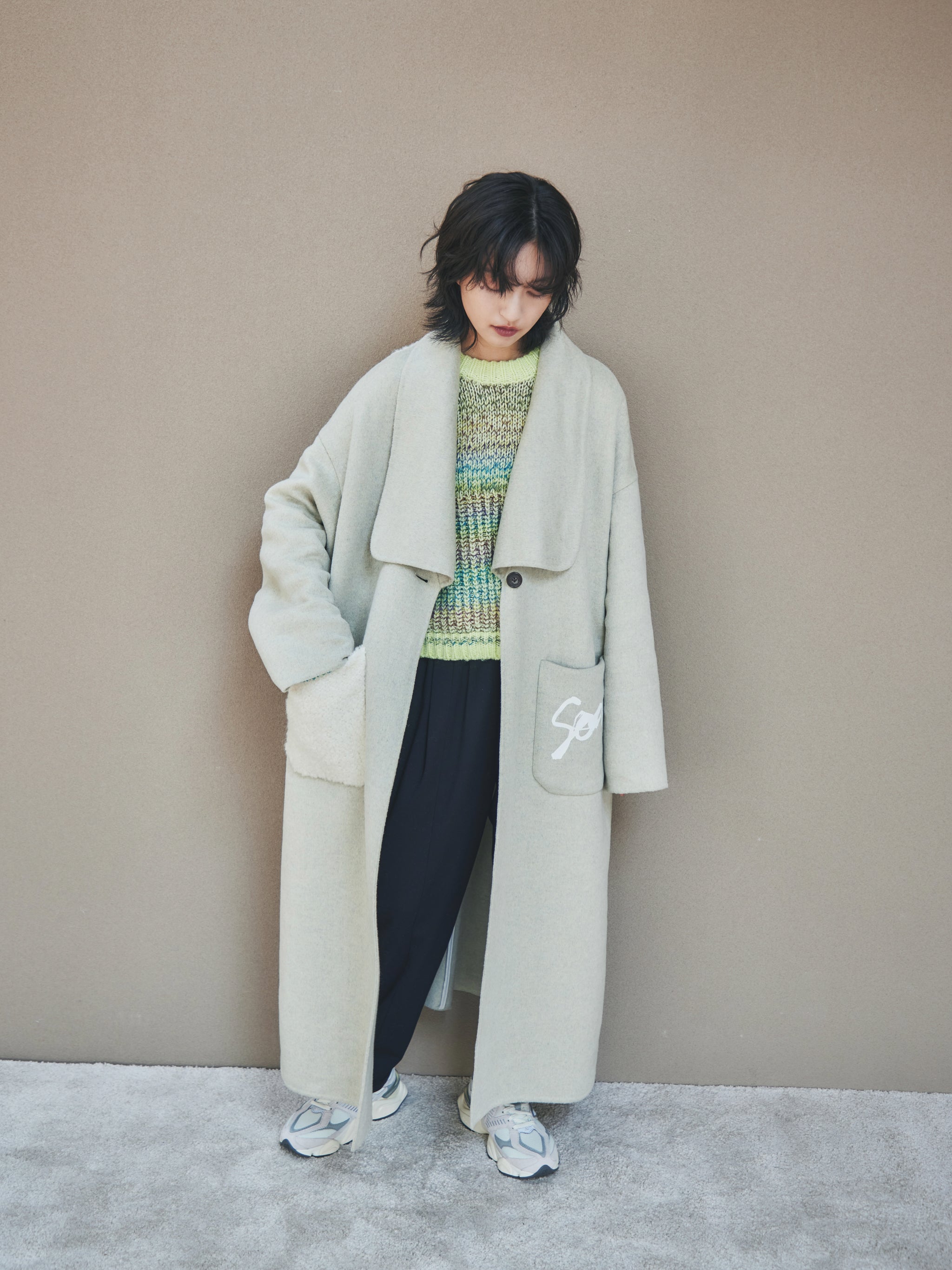 Mix Knit Pullover