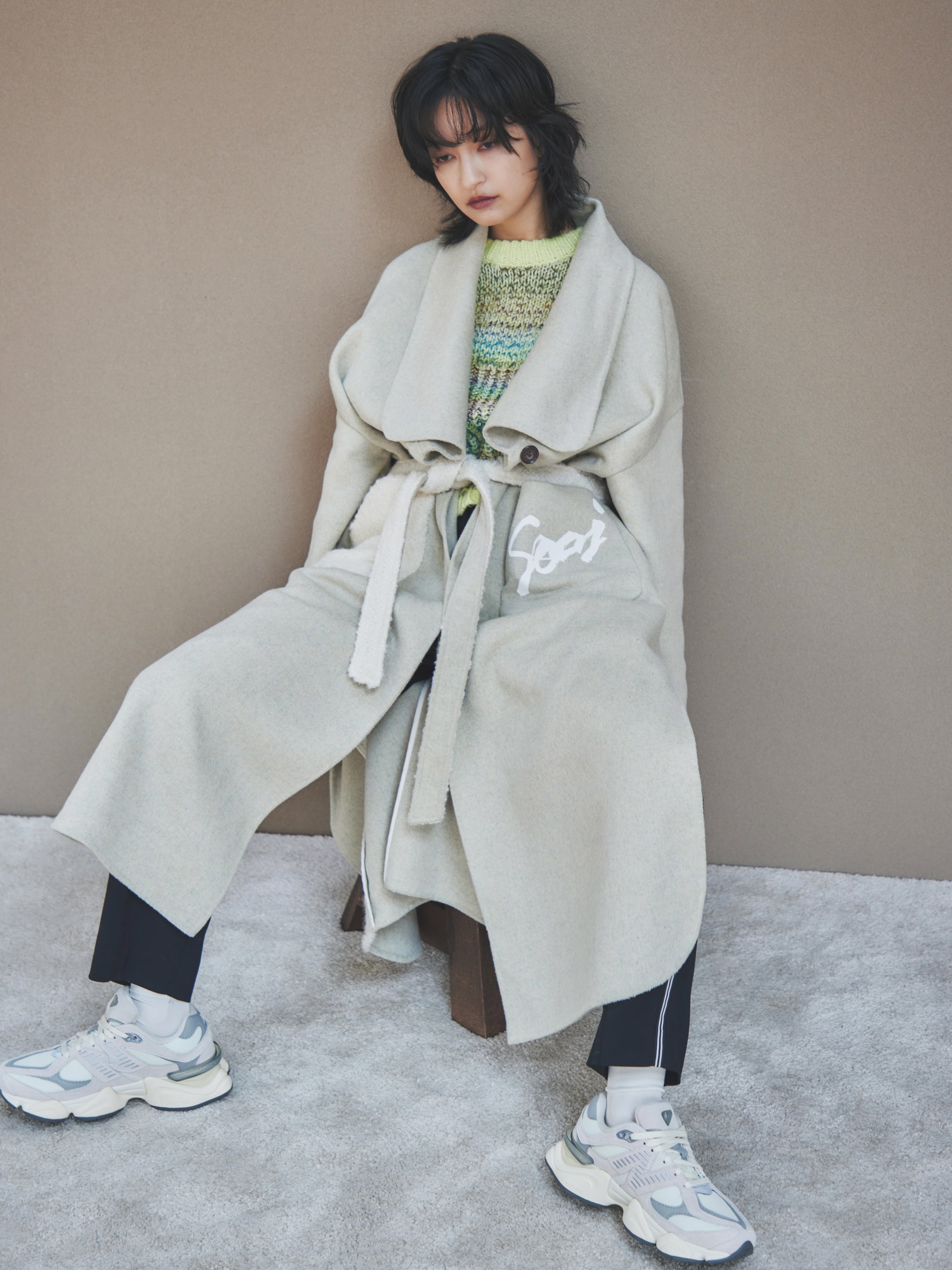 Long gown coat