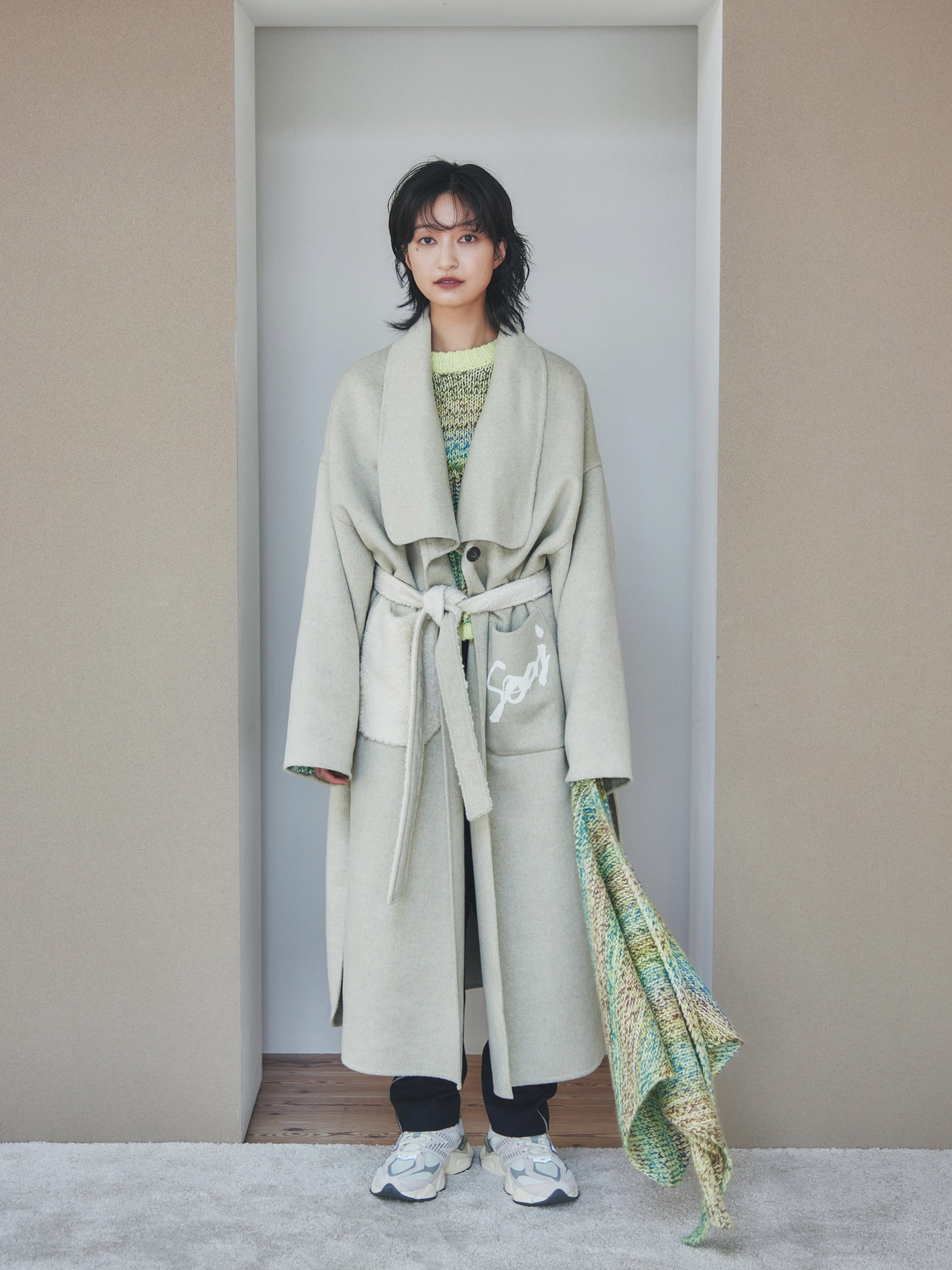 Long gown coat