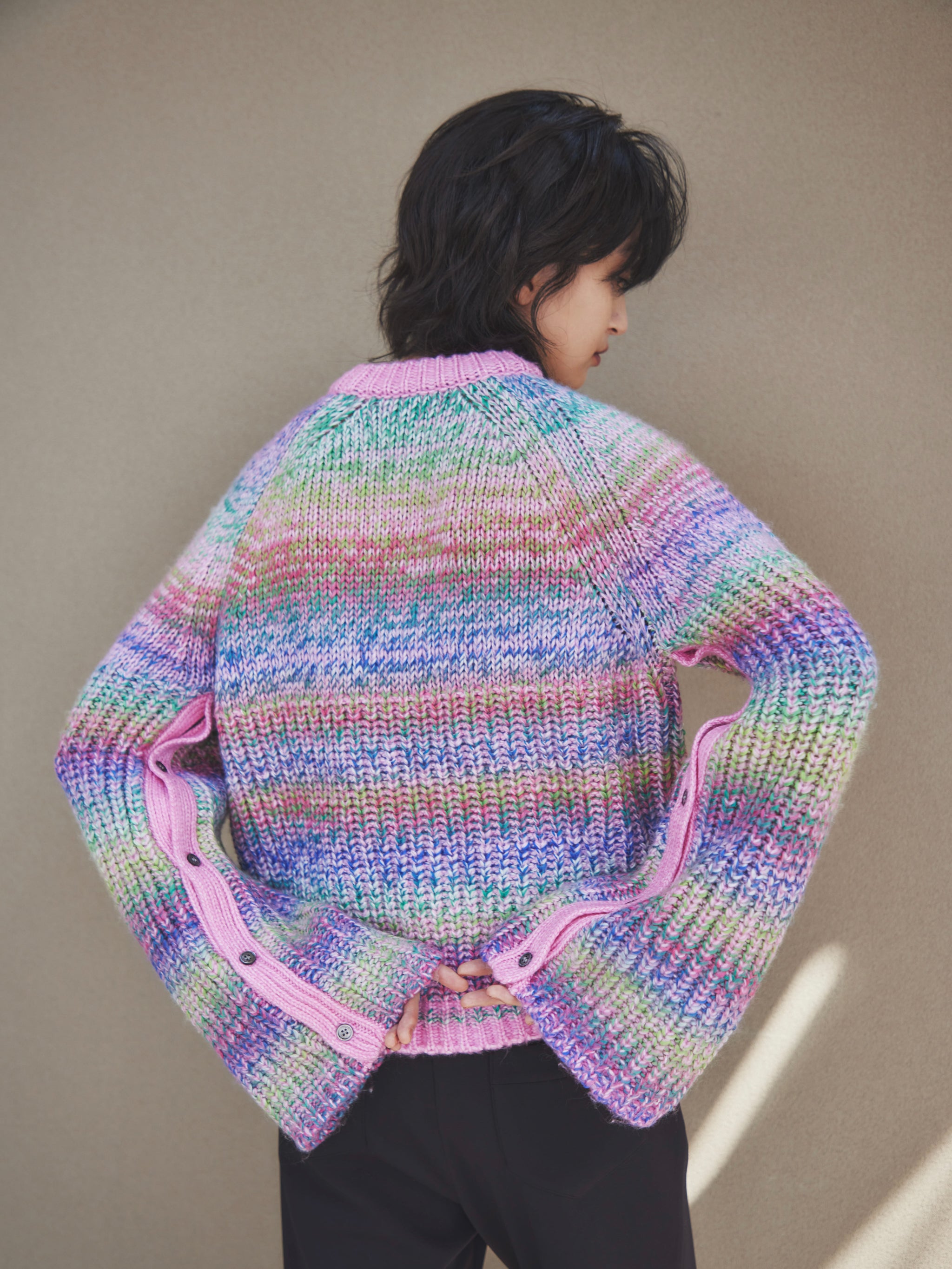 Mix Knit Pullover