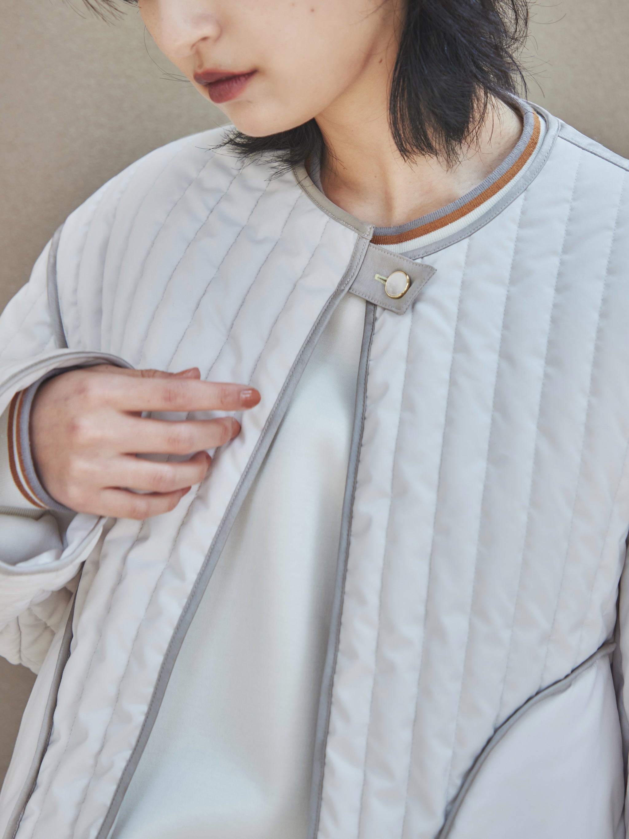 Quilting blouson