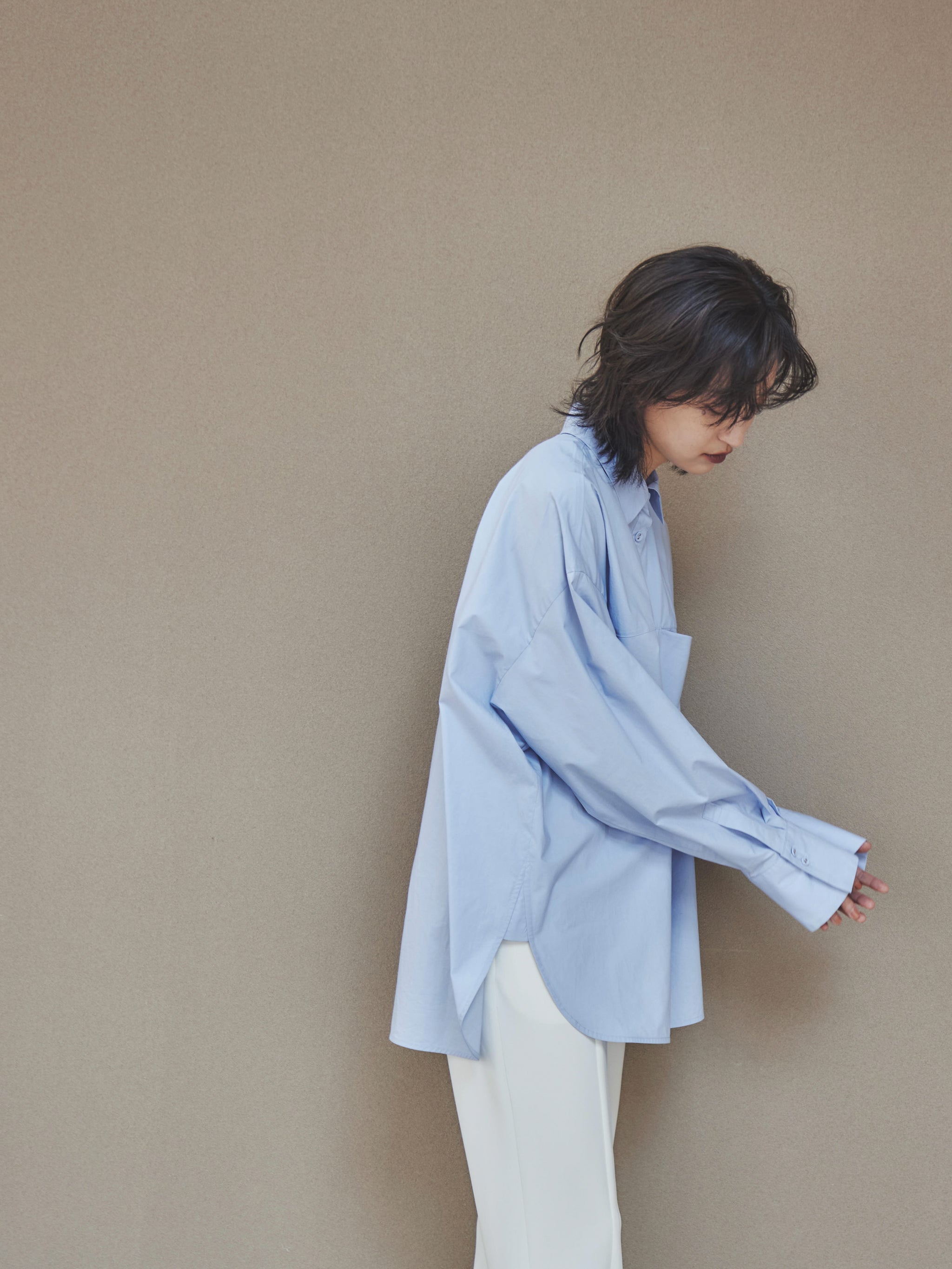 Cotton silk over shirt