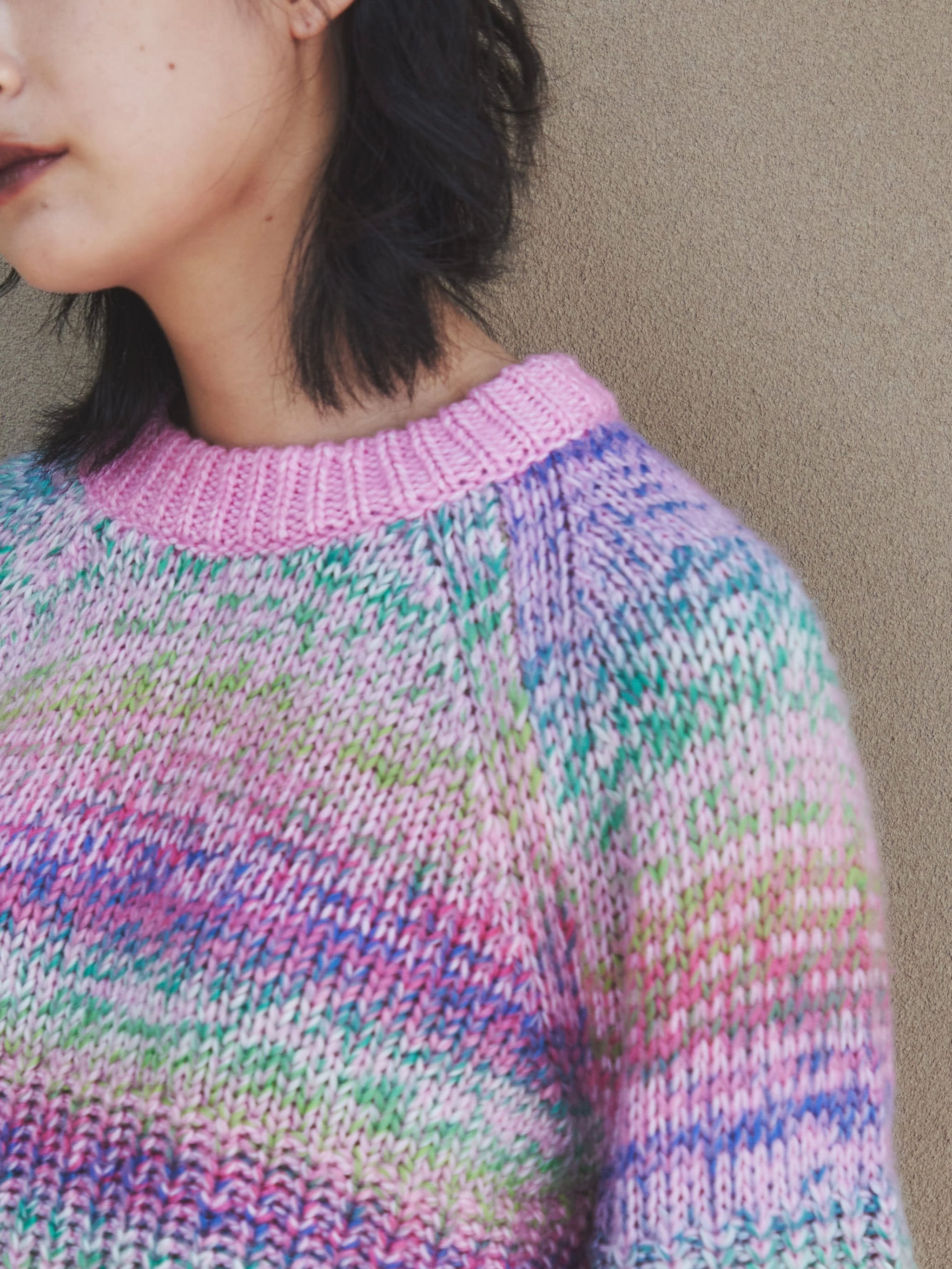 Mix Knit Pullover
